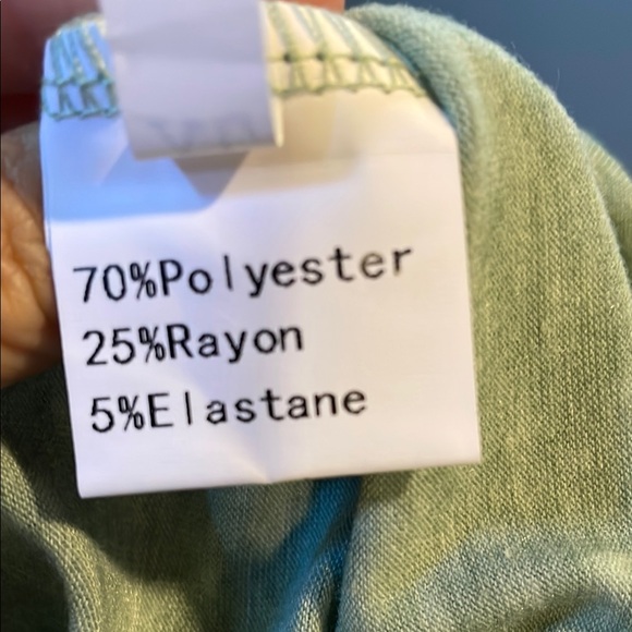 NWOT Sleeveless V-Neck Tank Top - Sage Green - Picture 3 of 5